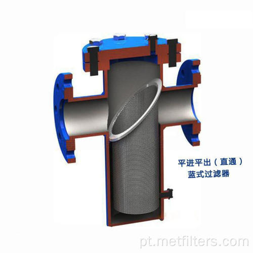 filtro de cesta de filtração de látex